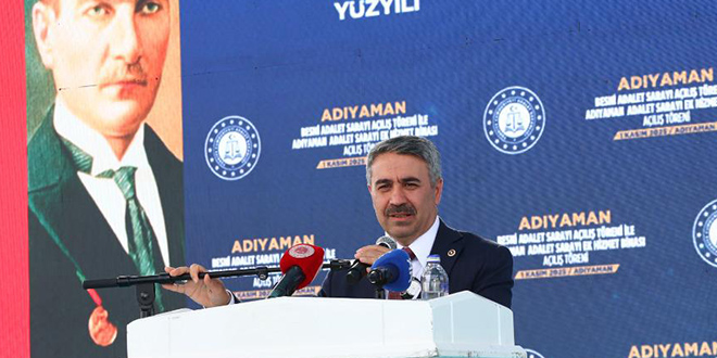 Ak Partili Alkay: Adyaman'da adalet hizmetleri gleniyor