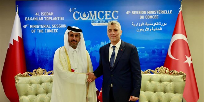 Bakan Bolat, SEDAK'n 41. toplants kapsamnda ikili grmeler yapt