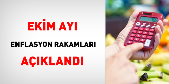 Ekim Ay Enflasyon Rakamlar Akland - Son Dakika Haber