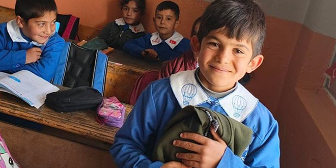 Ky okulunda yrek stan doum gn srprizi - Son Dakika Haber