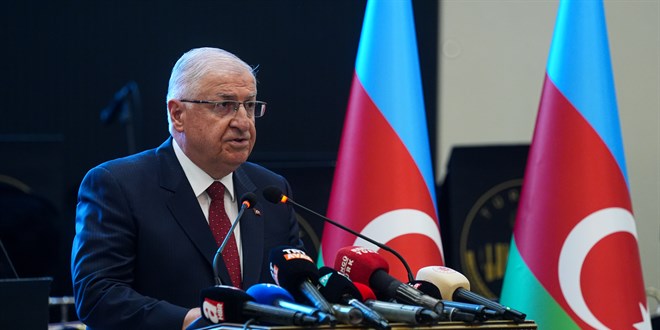 Bakan Gler: Trk ve Azerbaycan Silahl Kuvvetleri kader birlii yapm iki ordu