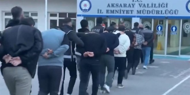 45 ilde FET operasyonu: 178 pheli yakaland