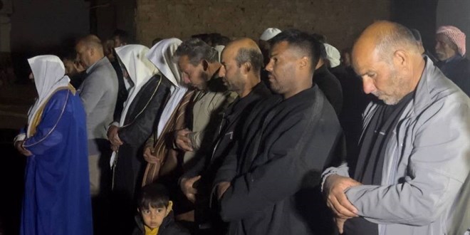 anlurfa'da kendi kendine yanan ev iin zikir ektiler