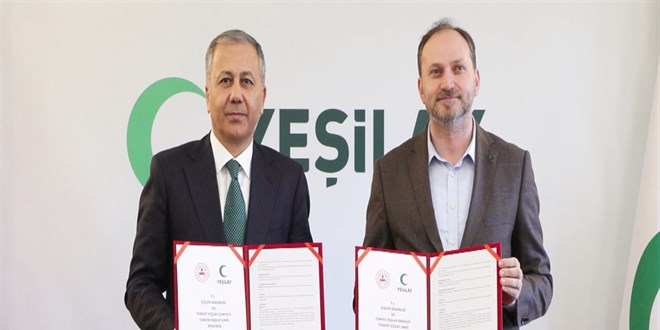 ileri Bakanl ve Yeilay bamllkla mcadelede glerini birletirdi