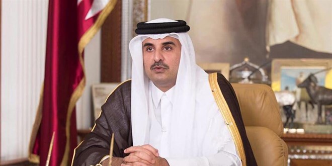 Katar Emiri Al Sani'den Trkiye'ye taziye mesaj