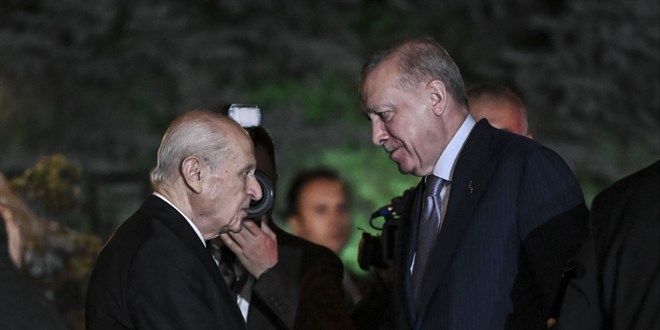 Erdoan-Baheli grmesi sona erdi - Son Dakika Haber