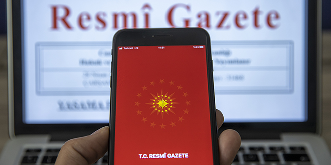 RTK yelikleri iin yaplan seime ilikin karar Resmi Gazete'de - Son Dakika Haber