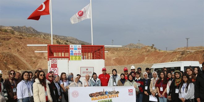 Enerji ve Tabii Kaynaklar Bakanl Gabar'da rencileri arlad - Son Dakika Haber