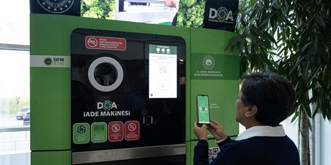 TBMM'ye iki adet otomatik depozito iade makinesi konuldu - Son Dakika Haber