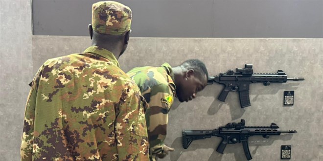 Konya'dan kt Afrika'da ordularn envanterine girdi