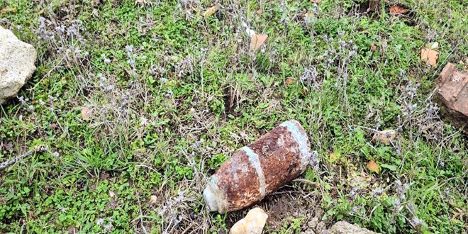 Edirne'de ky merasnda bulunan top mermisi imha edildi - Son Dakika Haber