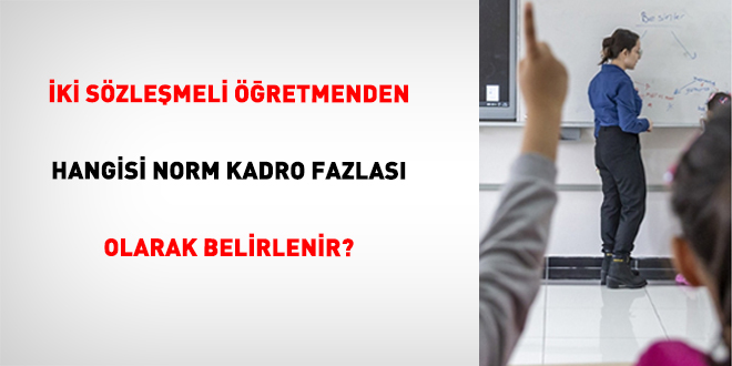 ki Szlemeli retmenden hangisi norm kadro fazlas olarak belirlenir? - Son Dakika Haber