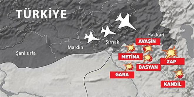 PKK Zap blgesinden tamamen ekildi