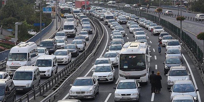 Trafie kayd yaplan tat says yllk bazda yzde 14,8 azald - Son Dakika Haber