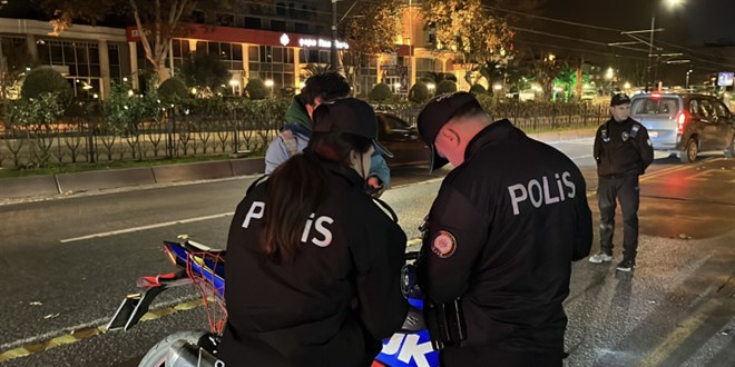 stanbul'da asayi denetimi