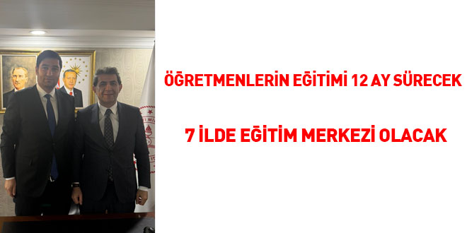 Milli Eitim Akademisi Bakan Arc: retmenlerin eitimi 12 ay srecek. 7 ilde eitim merkezi olacak