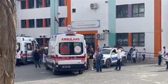 Ortaokulda yangn tp akas: ok sayda renci hastanelik oldu