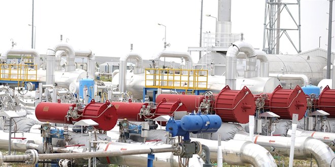 Trkiye'nin doal gaz depolama kapasitesi 6,3 milyar metrekp oldu