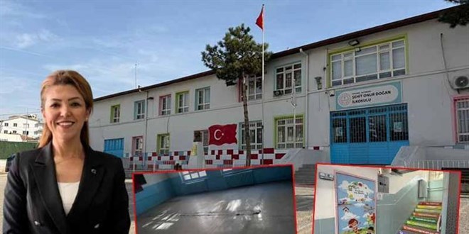 zlem retmen, 56 yllk okulu yeniledi - Son Dakika Haber