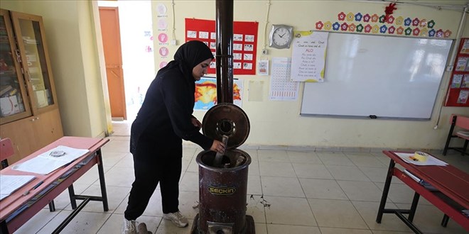 Soba yakarak stt snfta rencileri gelecee hazrlyor - Son Dakika Haber