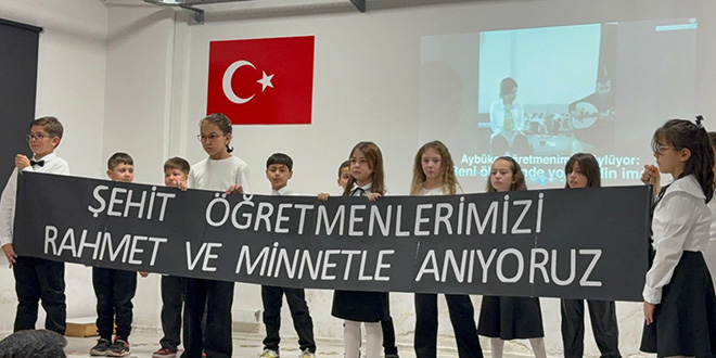 Yeniaa'da duygulandran 24 Kasm: ehit retmenler unutulmad! - Son Dakika Haber