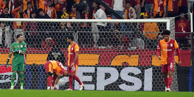 Galatasaray, ampiyonlar Ligi'nde 2. kez yenildi - Son Dakika Haber