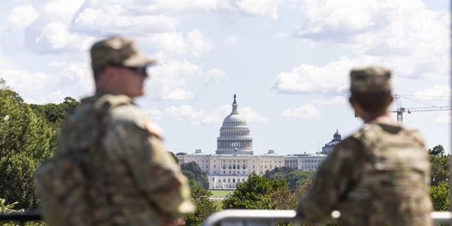 Washington'da alarm! 2 ulusal muhafz askeri vuruldu - Son Dakika Haber