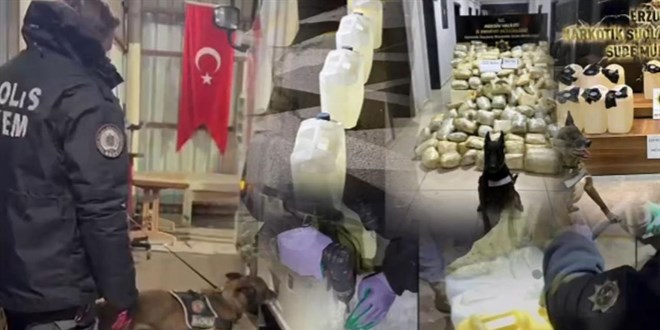 2 ilde uyuturucu operasyonu: 447,5 kilo ele geirildi