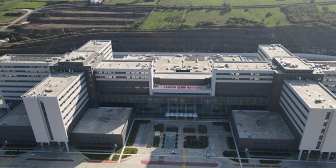 Samsun ehir Hastanesi hasta kabulne balyor - Son Dakika Haber