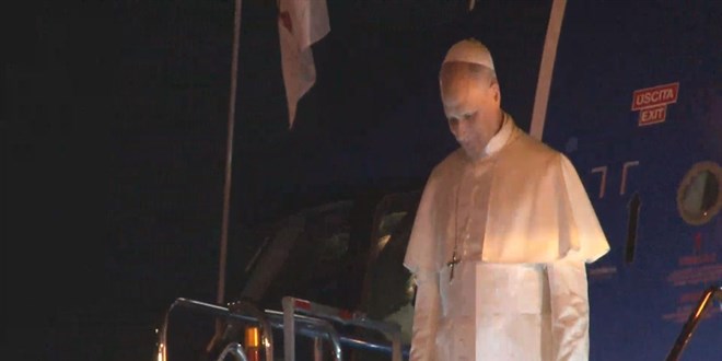 Papa 14. Leo stanbul'a geldi - Son Dakika Haber