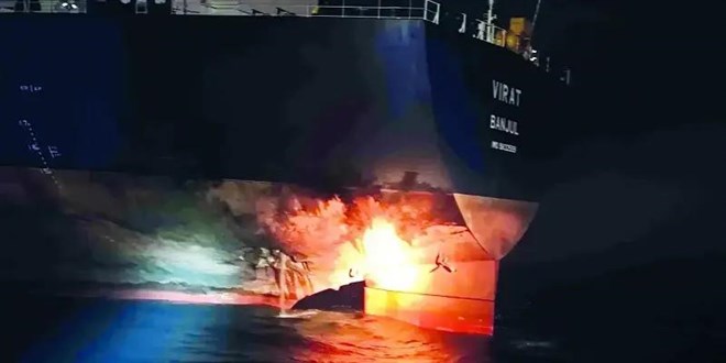 Karadeniz'de tansiyon trmand: Rus tankerlerine, Ukrayna'dan saldr