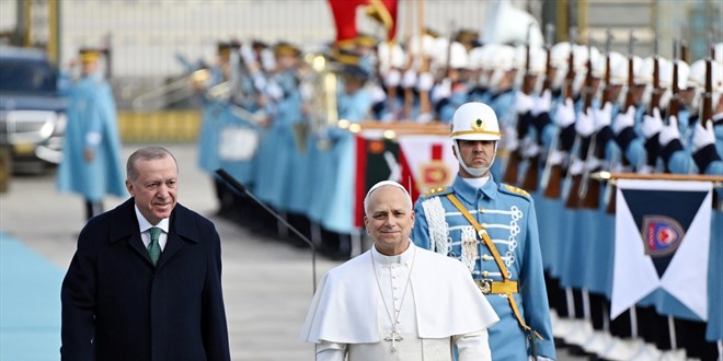 Papa 14. Leo, Trkiye seyahatini deerlendirdi