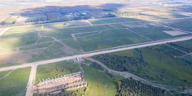 BYD'ye tahsis edilen fabrika sahasnda yeller esiyor