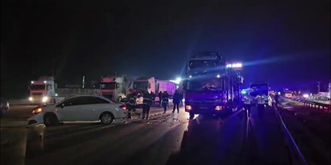 Amasya'da zincirleme kaza: ok sayda yaral var - Son Dakika Haber