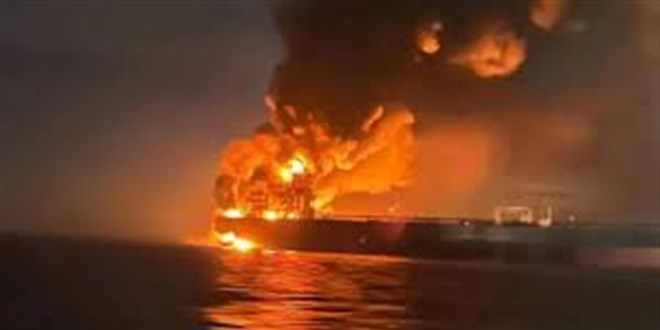 Karadeniz'de bir gemiye daha saldr