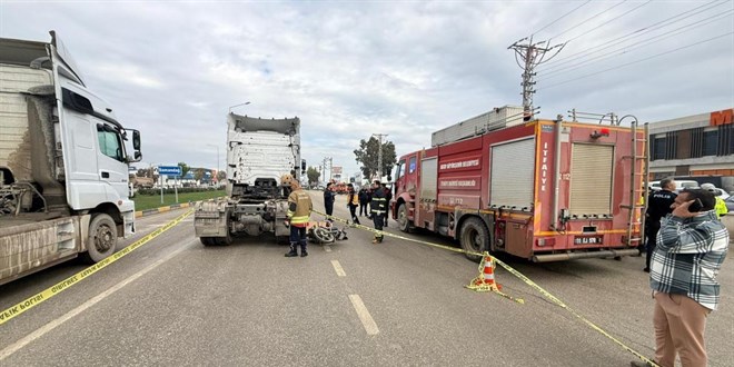 Trn arpt motosikletteki anne ve bebei ld