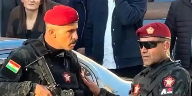 Barzani'nin silahl korumalar ile ilgili grntlere soruturma