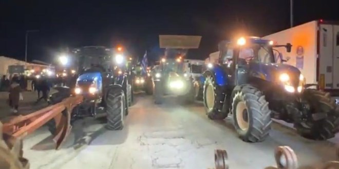 Yunanistan'daki ifti eylemi Trkiye snrn kilitledi - Son Dakika Haber