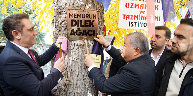 DMK, Bakanlk nnde aklama yapt: Sesimizi duyan var m?