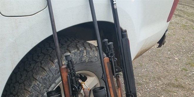 Erzincan'da yasa d avcla ceza