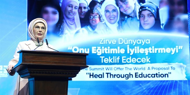 Emine Erdoan: Al ve susuzluu sava taktii yapacak kadar ileri gidebildiler