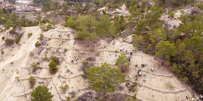 Orman iileri erozyona kar da sahada - Son Dakika Haber