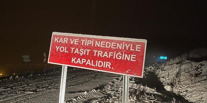 Ardahan-Ardanu kara yolu ulama kapatld