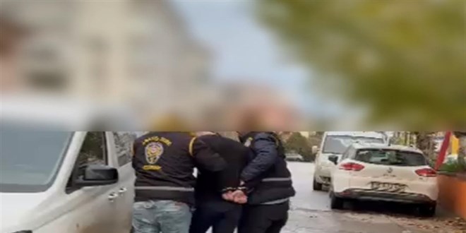 41 yla hkml firari, eve gelen polisi grnce intihara kalkt