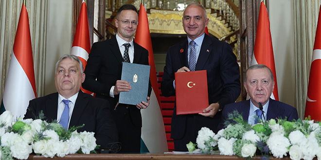 Trkiye ile Macaristan arasnda 16 anlama imzaland - Son Dakika Haber