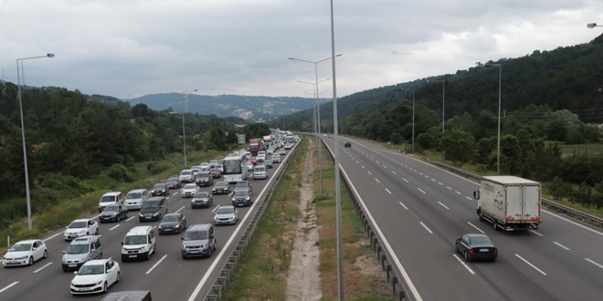 Motorlu tatlar 2024'te 383 milyar kilometre yol yapt - Son Dakika Haber
