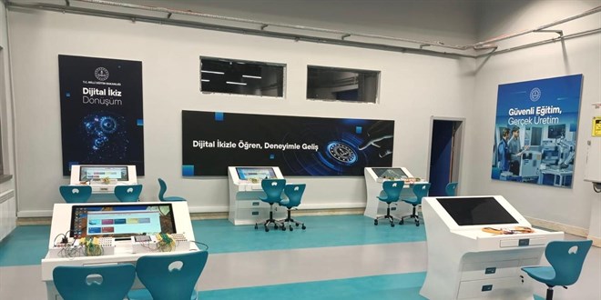 Mesleki eitimde dijital dnm: Dijital ikiz atlyeleri projesi balad