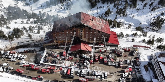 Kartalkaya otel yangnnda 9 bakanlk personeline adli kontrol - Son Dakika Haber