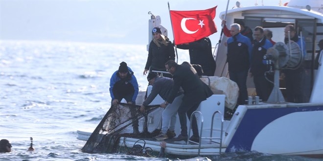 11 ylda denizlerden 2,9 milyon metrekare hayalet a karld