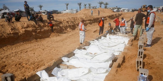 srail'in Gazze'ye saldrlarnda can kayb 70 bin 654'e ykseldi - Son Dakika Haber